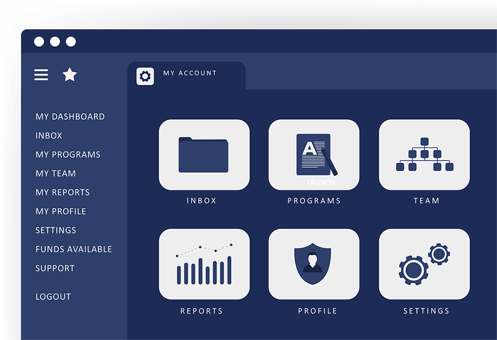 cms-user-dashboard-web User Admin Mockup